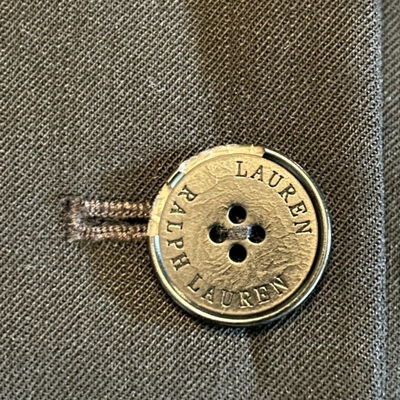 Lauren Ralph Lauren Women’s Blazer Size 8P Black Single Breasted Wool Blend - Picture 11 of 11